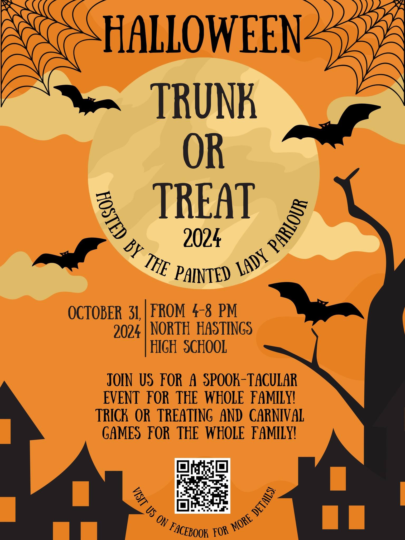 The Painted Lady Trunk or Treat 2024 Poster