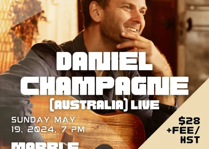 Daniel Champagne concert poster