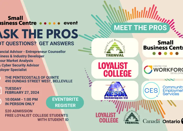 Ask The Pros workshop poster
