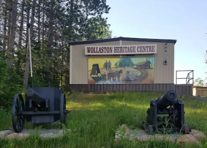 photo of the outside of the wollaston heritage centre