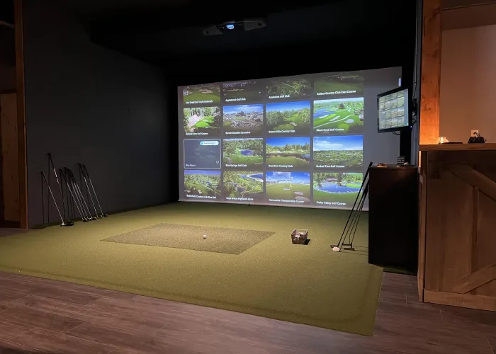 True North Golf Bancroft simulator