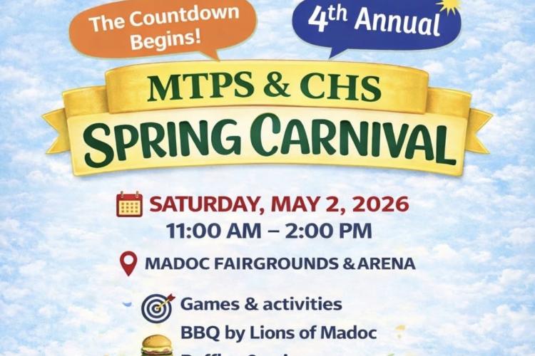 Event poster with details on what the event includes